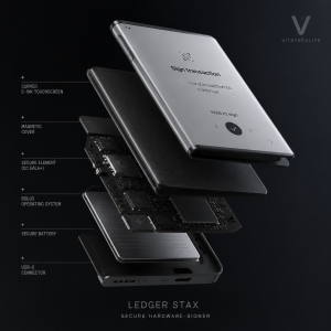 خدمات 5 کیف پول سختافزاری Ledger Stax